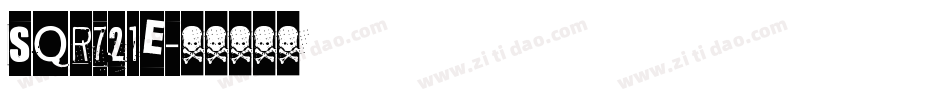 SQR721E字体转换