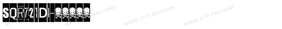 Sqr721di字体转换
