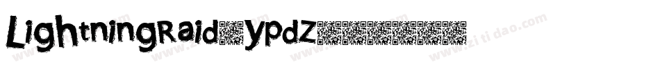 LightningRaid-ypdZ字体转换