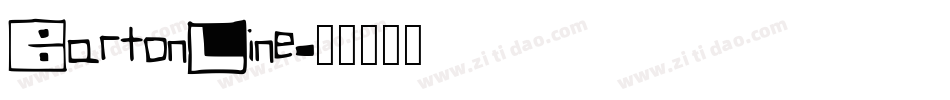 BartonLine字体转换