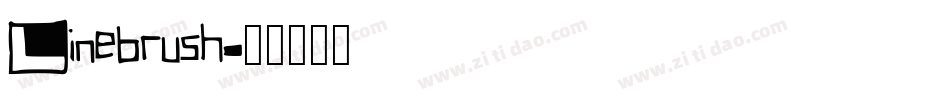 Linebrush字体转换