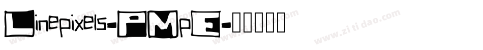 Linepixels-PMpE字体转换