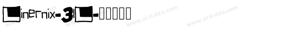 Linernix-3lL字体转换