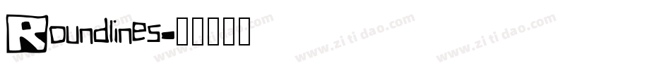 Roundlines字体转换