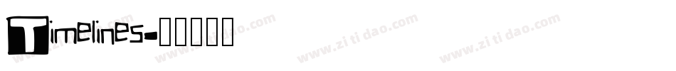 Timelines字体转换