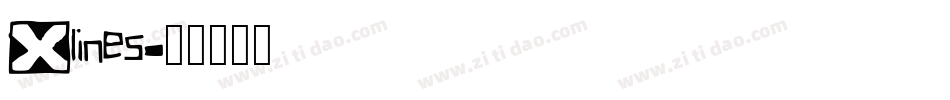 Xlines字体转换
