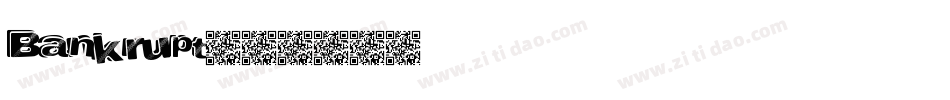 Bankrupt字体转换