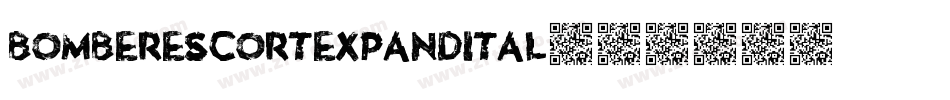 bomberescortexpandital字体转换