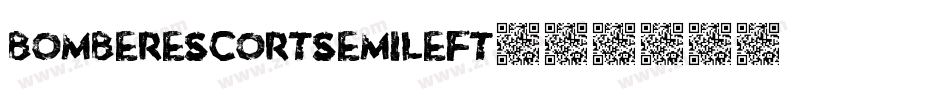 bomberescortsemileft字体转换