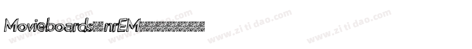Movieboards-nrEM字体转换