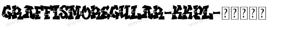 GraffismoRegular-KKpl字体转换