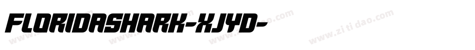 Floridashark-XJYd字体转换