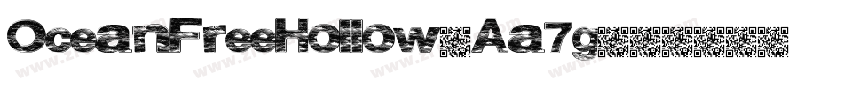 OceanFreeHollow-Aa7g字体转换