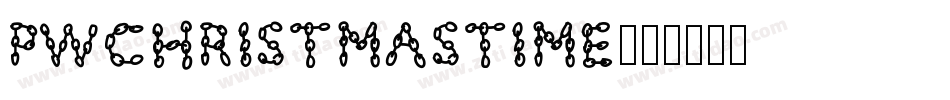PWChristmastime字体转换