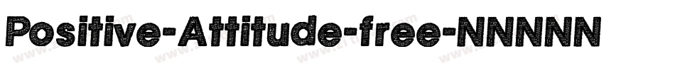 Positive-Attitude-free字体转换