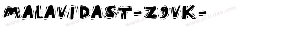 MalaVidaSt-Z9VK字体转换