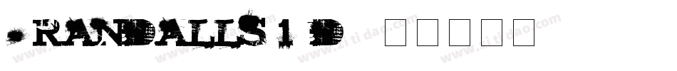 Brandalls-1JdL字体转换