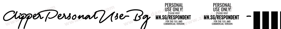 ClipperPersonalUse-Bg13字体转换