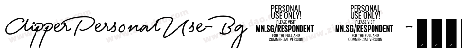 ClipperPersonalUse-Bg13字体转换