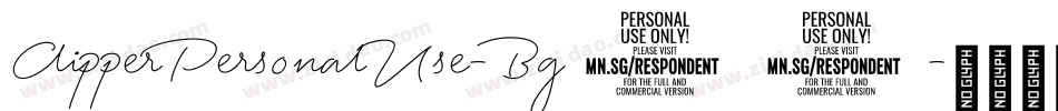 ClipperPersonalUse-Bg13字体转换