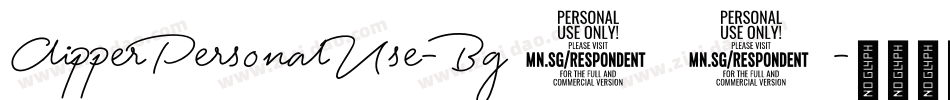 ClipperPersonalUse-Bg13字体转换