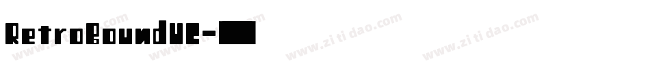 RetroBoundUC字体转换
