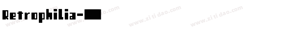 Retrophilia字体转换