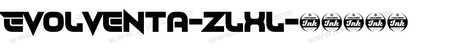 Evolventa-zLXL字体转换