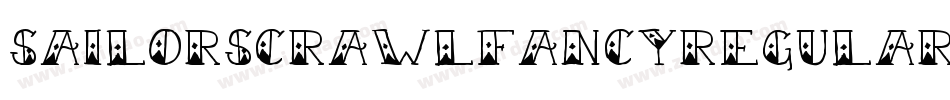 SailorScrawlFancyRegular-6EBD字体转换