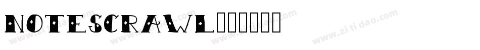 NoteScrawl字体转换