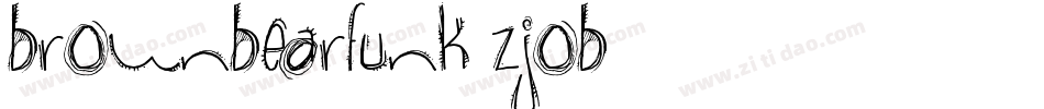 BrownBearFunk-ZJOB字体转换