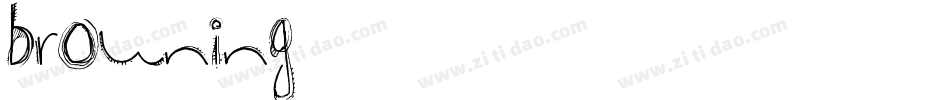 Browning字体转换