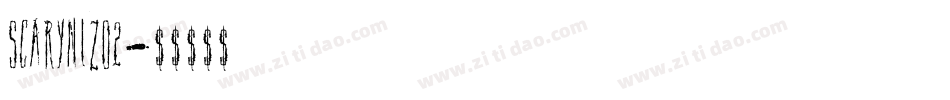 SCARYNIZO2字体转换
