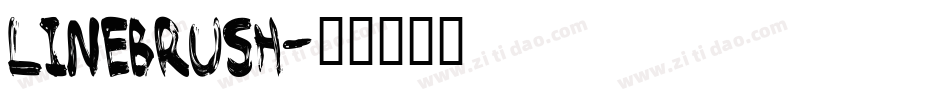 Linebrush字体转换