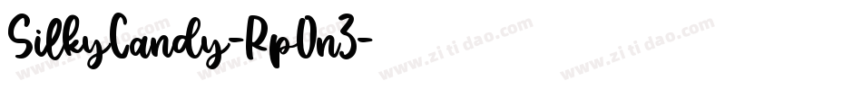 SilkyCandy-Rp0n3字体转换