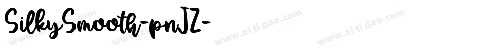 SilkySmooth-pnJZ字体转换
