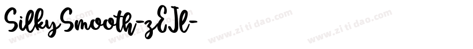 SilkySmooth-zEJl字体转换
