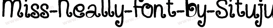 Miss-Neally-Font-by-Situjuh-Nazara-2字体转换