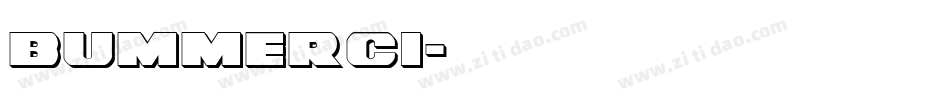 bummerci字体转换