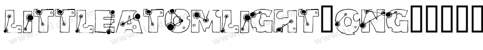 LittleAtomLight-qng0字体转换