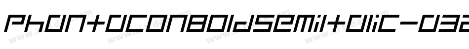 PhantaconBoldSemiItalic-a3ZE字体转换 PhantaconBoldSemiItalic-a3ZE字体转换