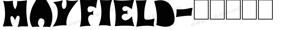Mayfield字体转换