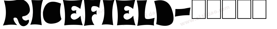Ricefield字体转换
