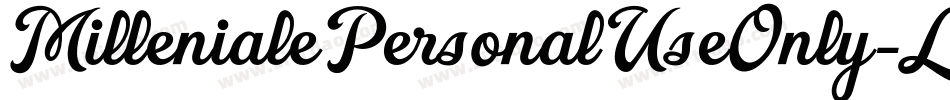MillenialePersonalUseOnly-LdYG字体转换 MillenialePersonalUseOnly-LdYG字体转换