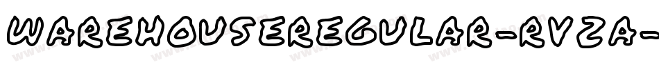 WarehouseRegular-rvZA字体转换