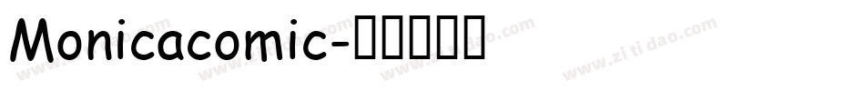 Monicacomic字体转换