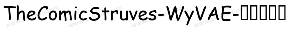 TheComicStruves-WyVAE字体转换
