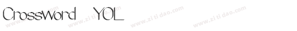 Crossword-9YOL字体转换