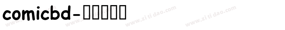 comicbd字体转换