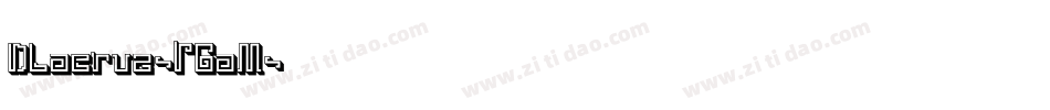 DLacruz-RGaM字体转换